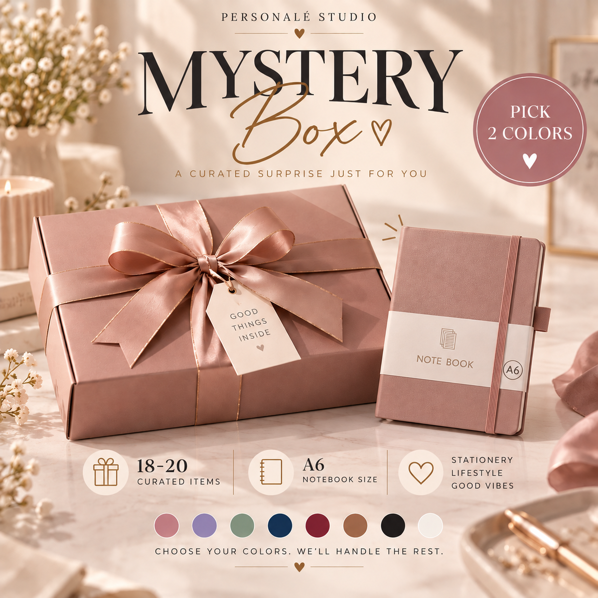 ✨ Mystery Box | A6 Notebook ✨