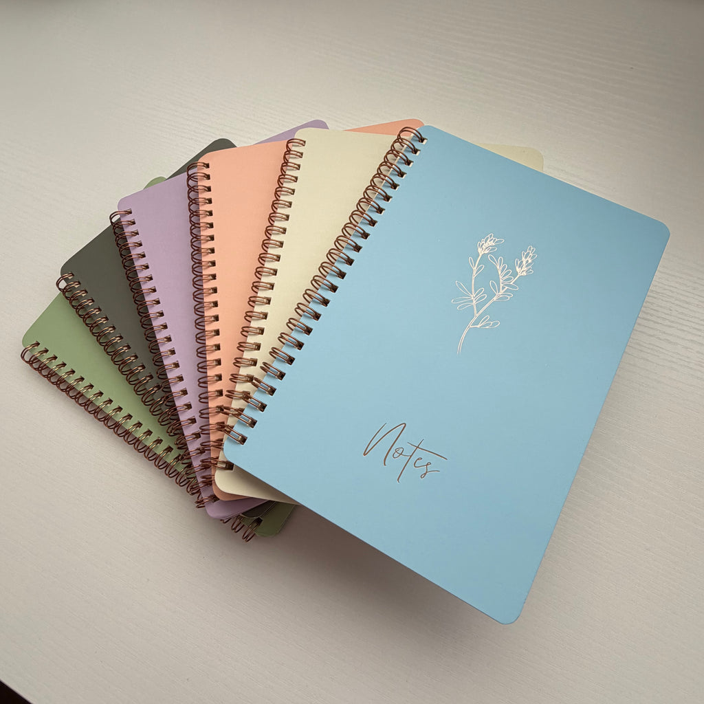 “ Notes “ Spiral A5 Notebook