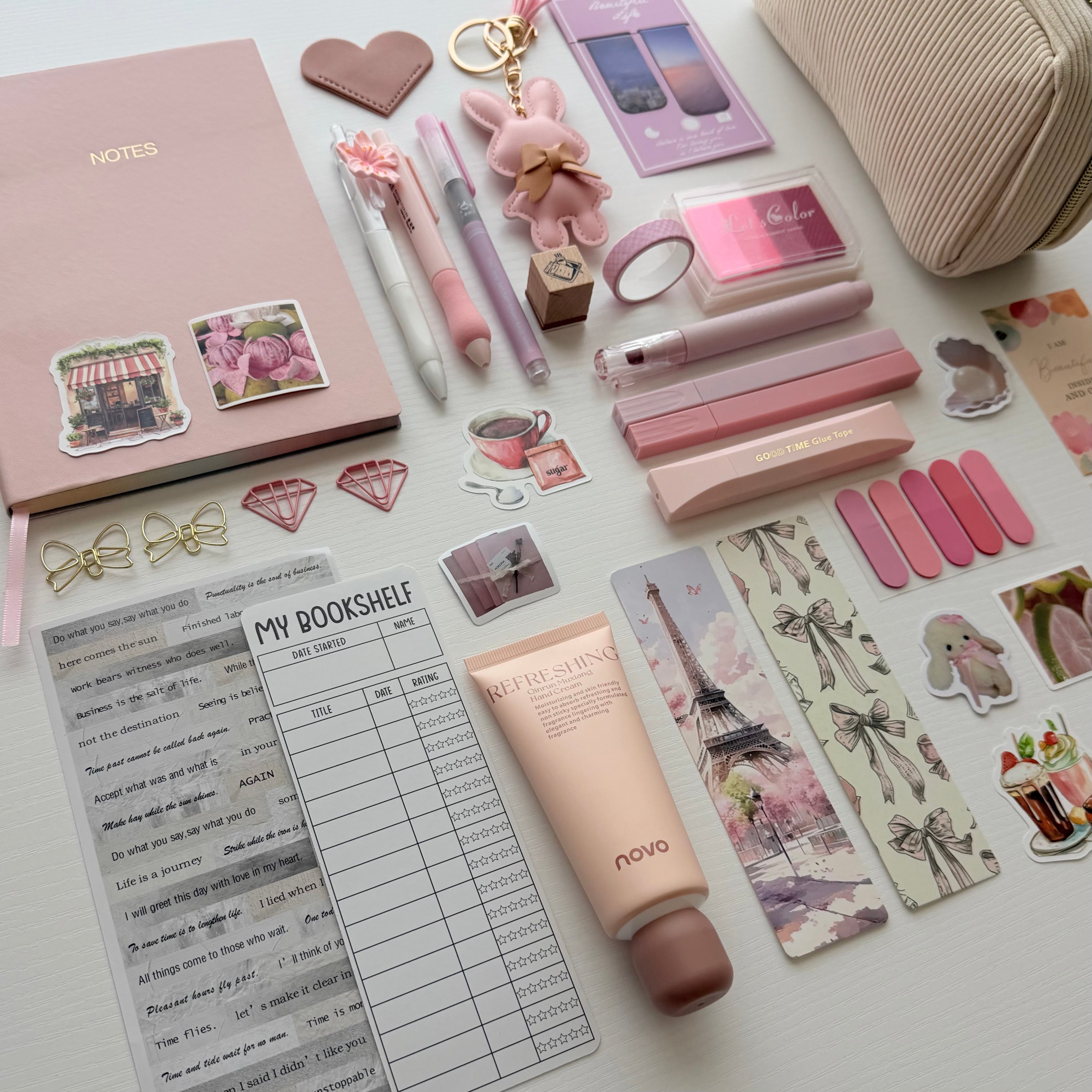 🌸 Blush Bundle A5 – Soft, Sweet & Charming