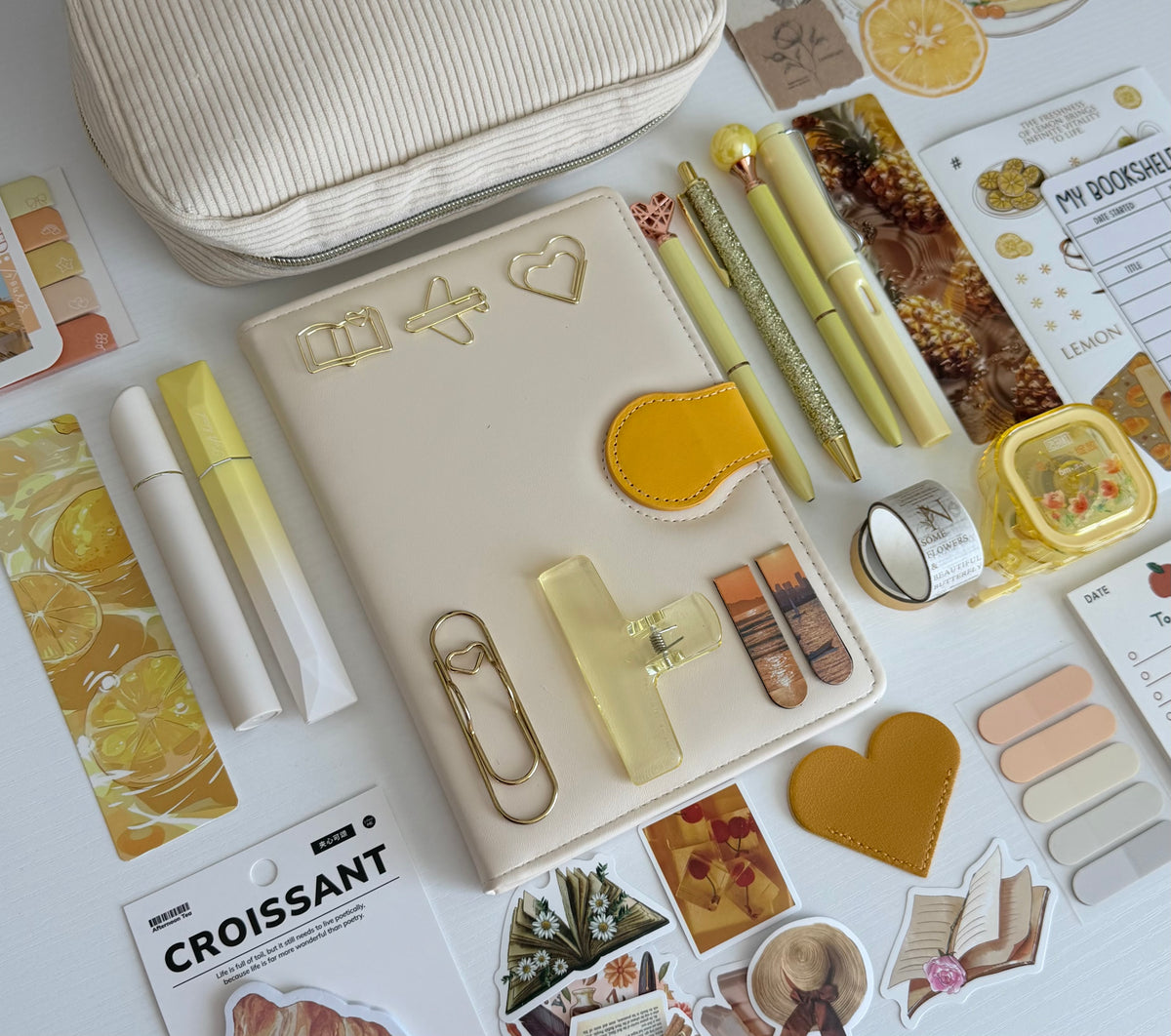 Lemon & Pages Bookish Bundle | Aesthetic Reading & Stationery Gift Set