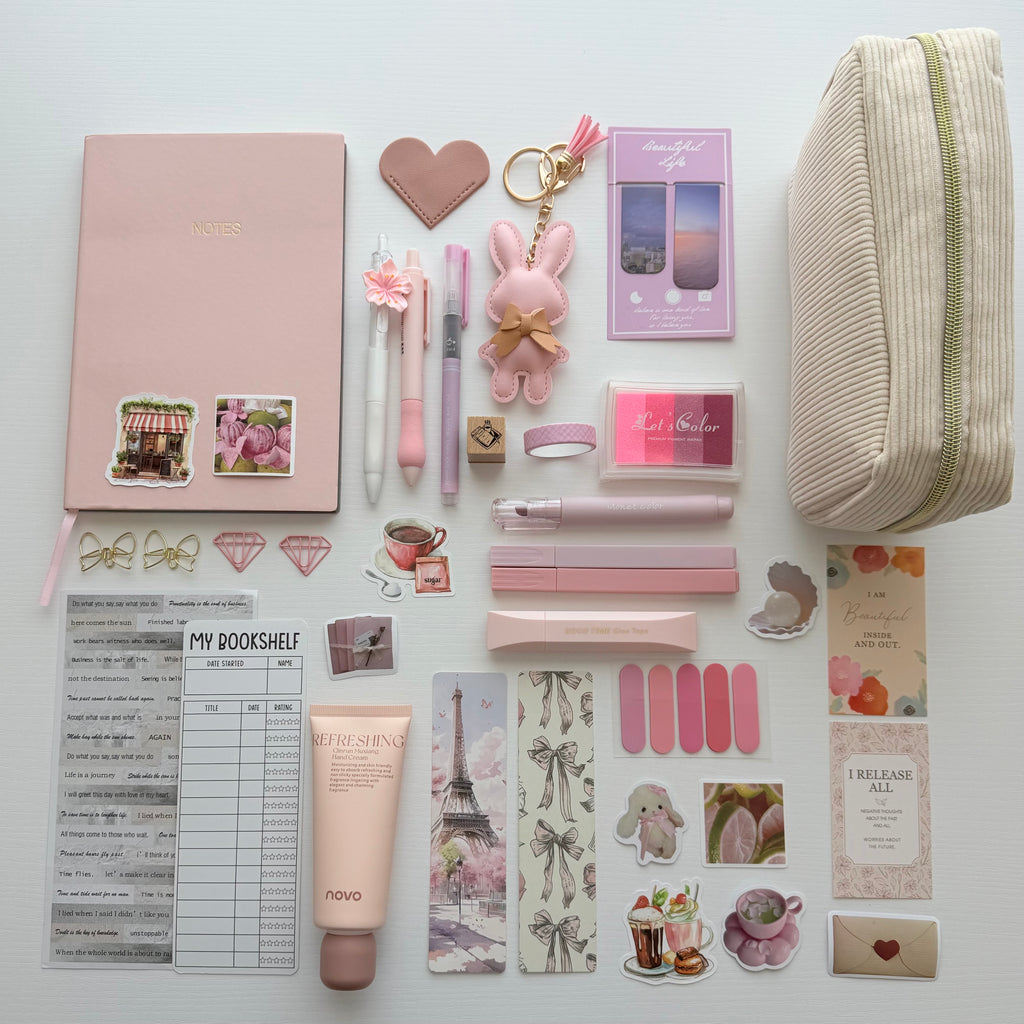 🌸 Blush Bundle A5 – Soft, Sweet & Charming