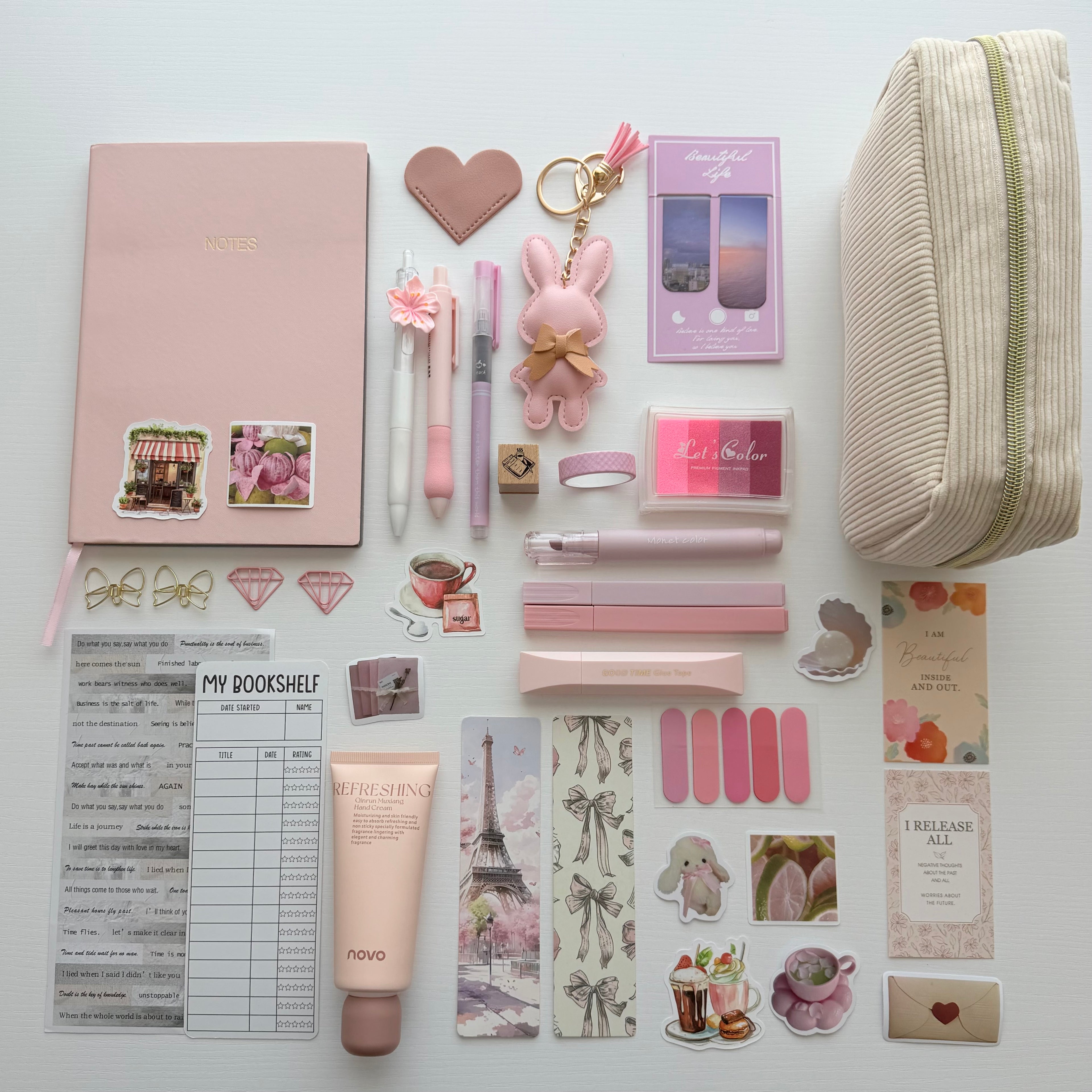🌸 Blush Bundle A5 – Soft, Sweet & Charming