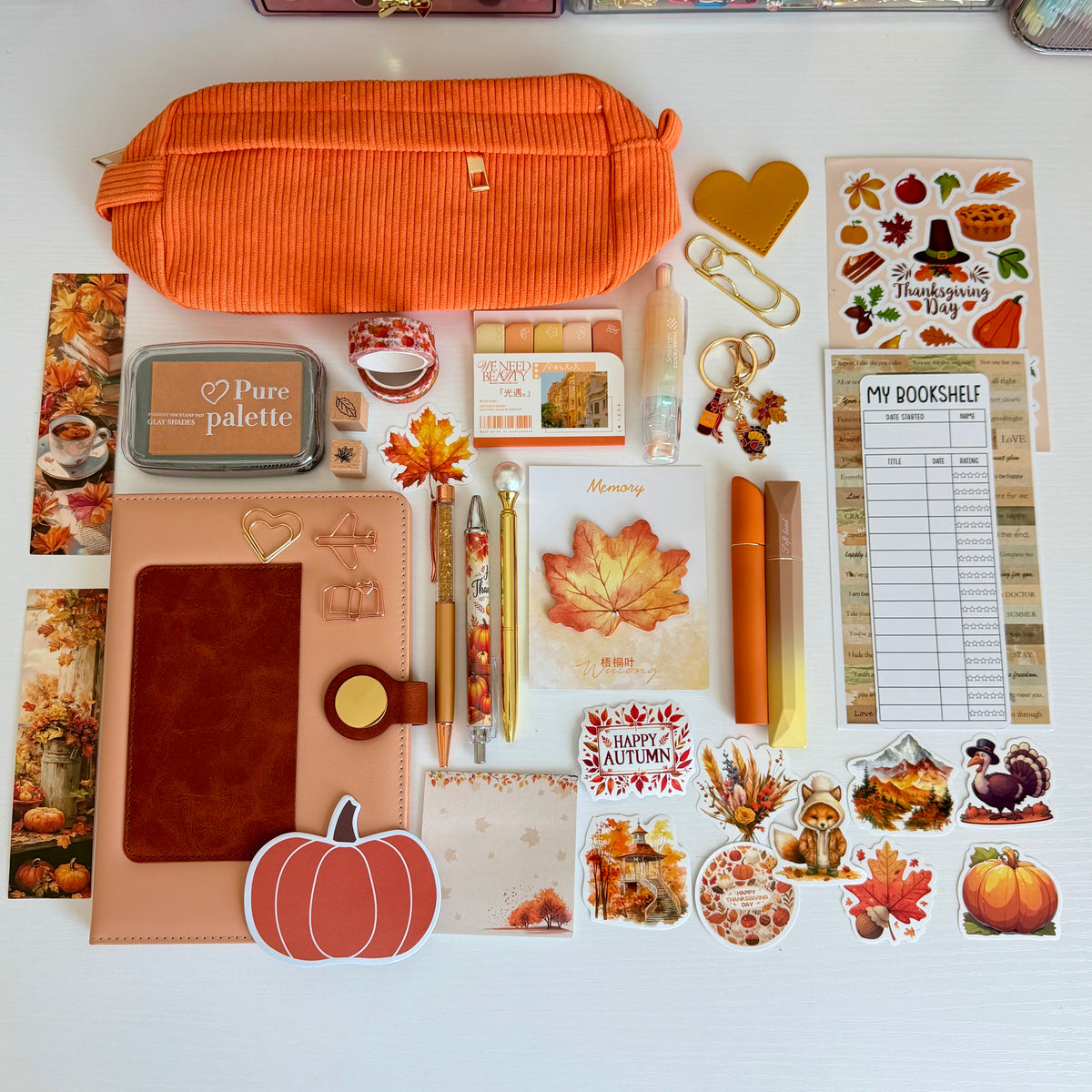 Fall Stationery Bundle | Thanksgiving Gift Box 🍁