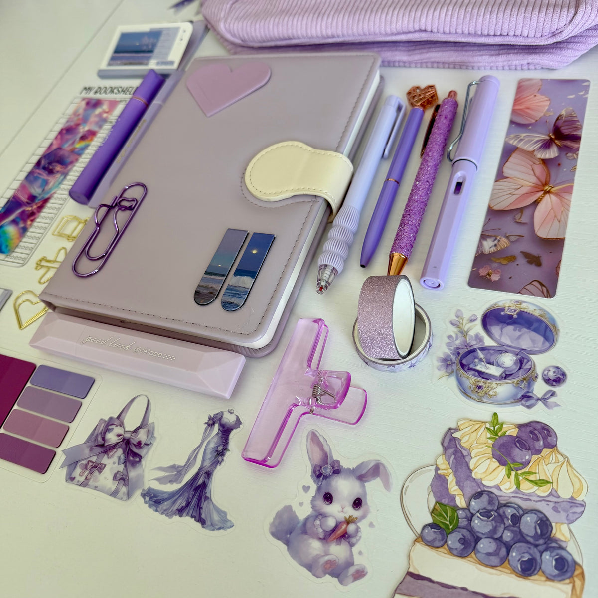 Lavender Daydream Bookish Bundle | Aesthetic Stationery & Journaling Gift Set