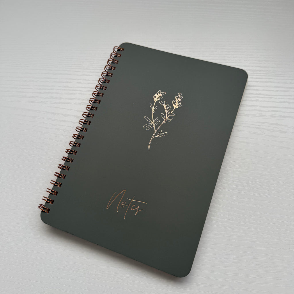 “ Notes “ Spiral A5 Notebook