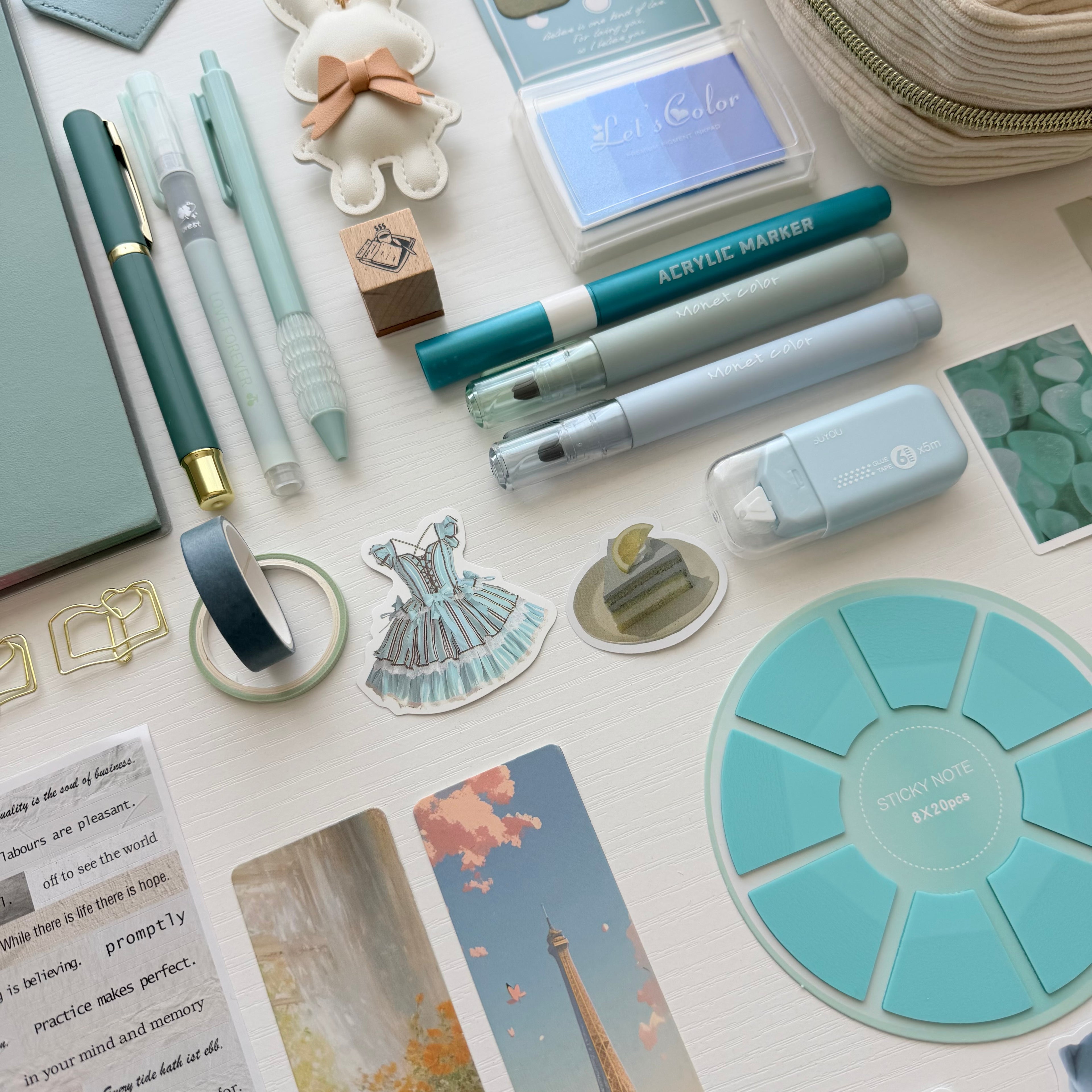 🌊 Seafoam Bundle A5 – Fresh, Coastal & Serene