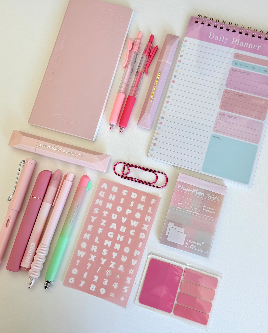Blush Romance Set | Plan & Create Collection
