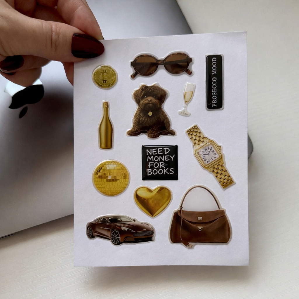 ✨Luxury Aesthetic Sticker sheet