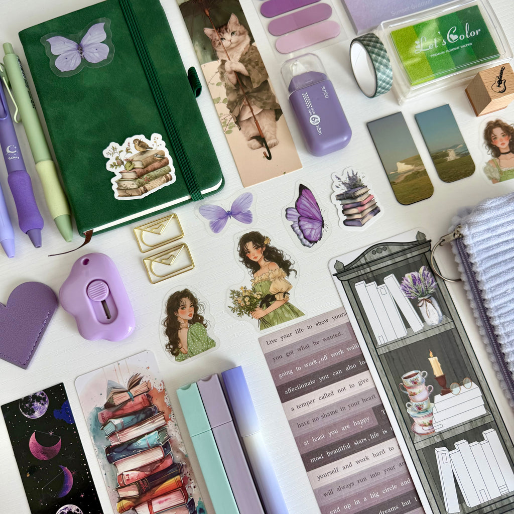 Green & Lavender Set