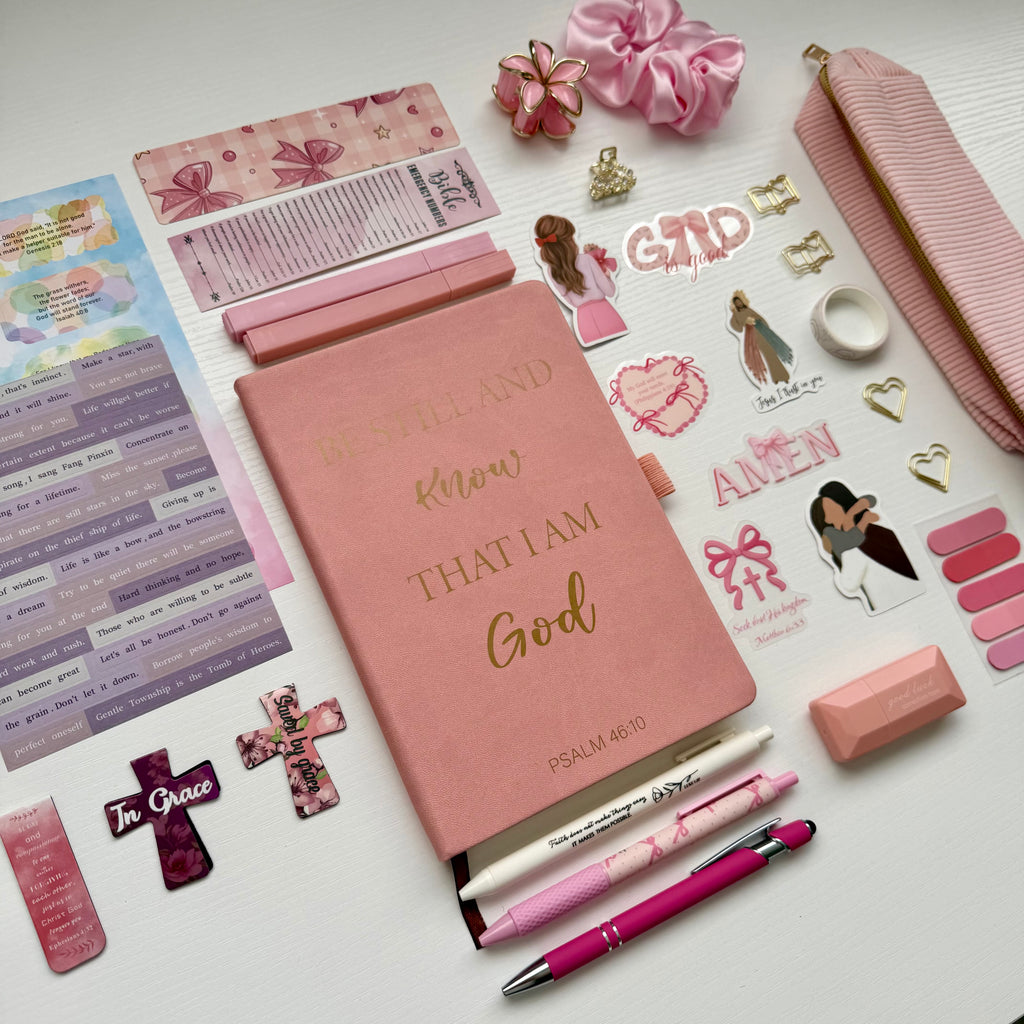 🕊️ Blush Bible Study Set