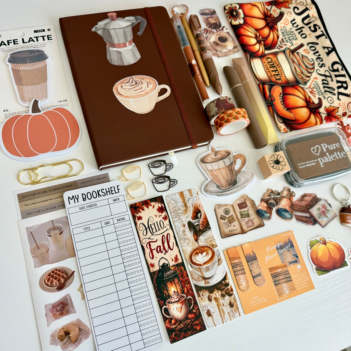 Pumpkin Spice Bundle | Fall Stationery & Bookish Gift Set