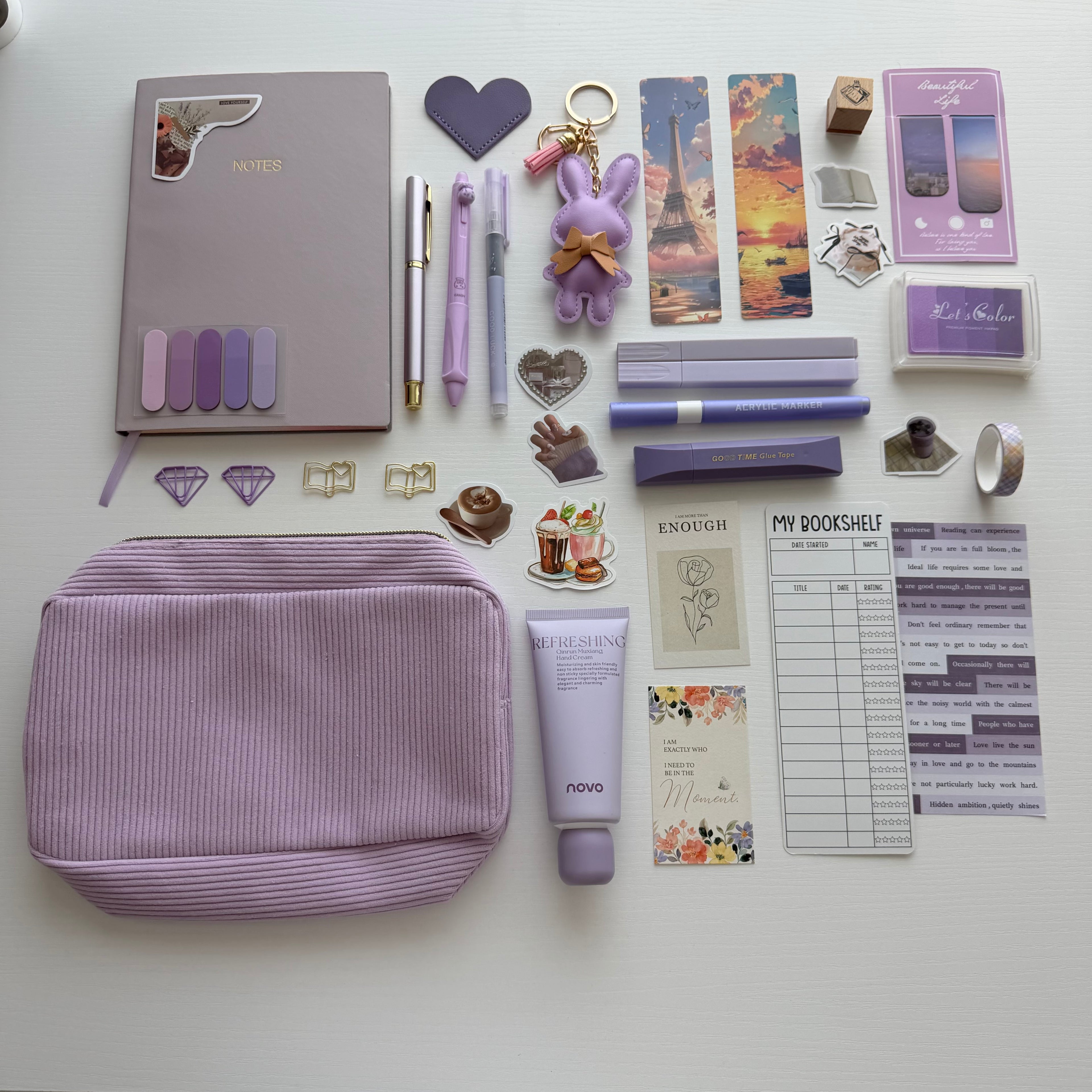 💜 Purple Bundle A5 – Calm, Creative & Elegant