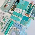 🩵 Seafoam Serenity Bookish Bundle | Aesthetic Stationery & Reading Gift Set