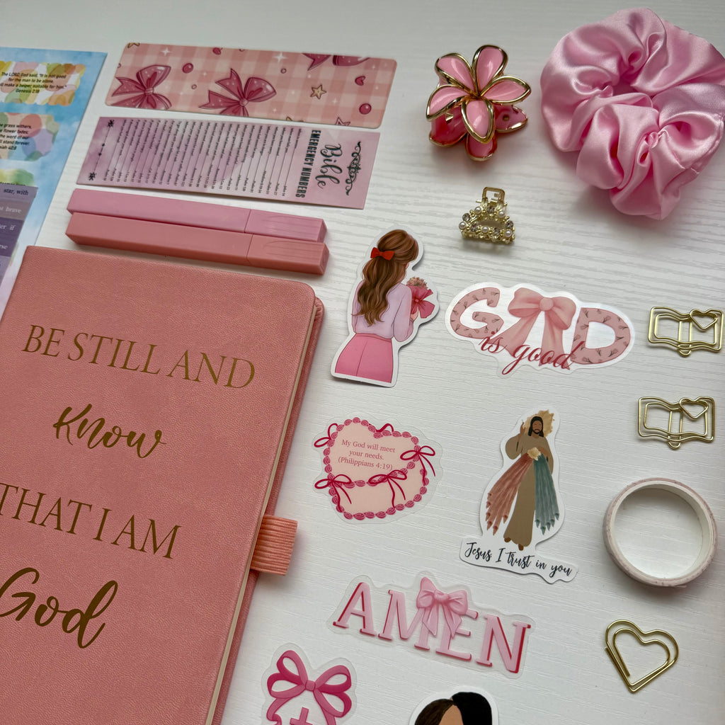 🕊️ Blush Bible Study Set