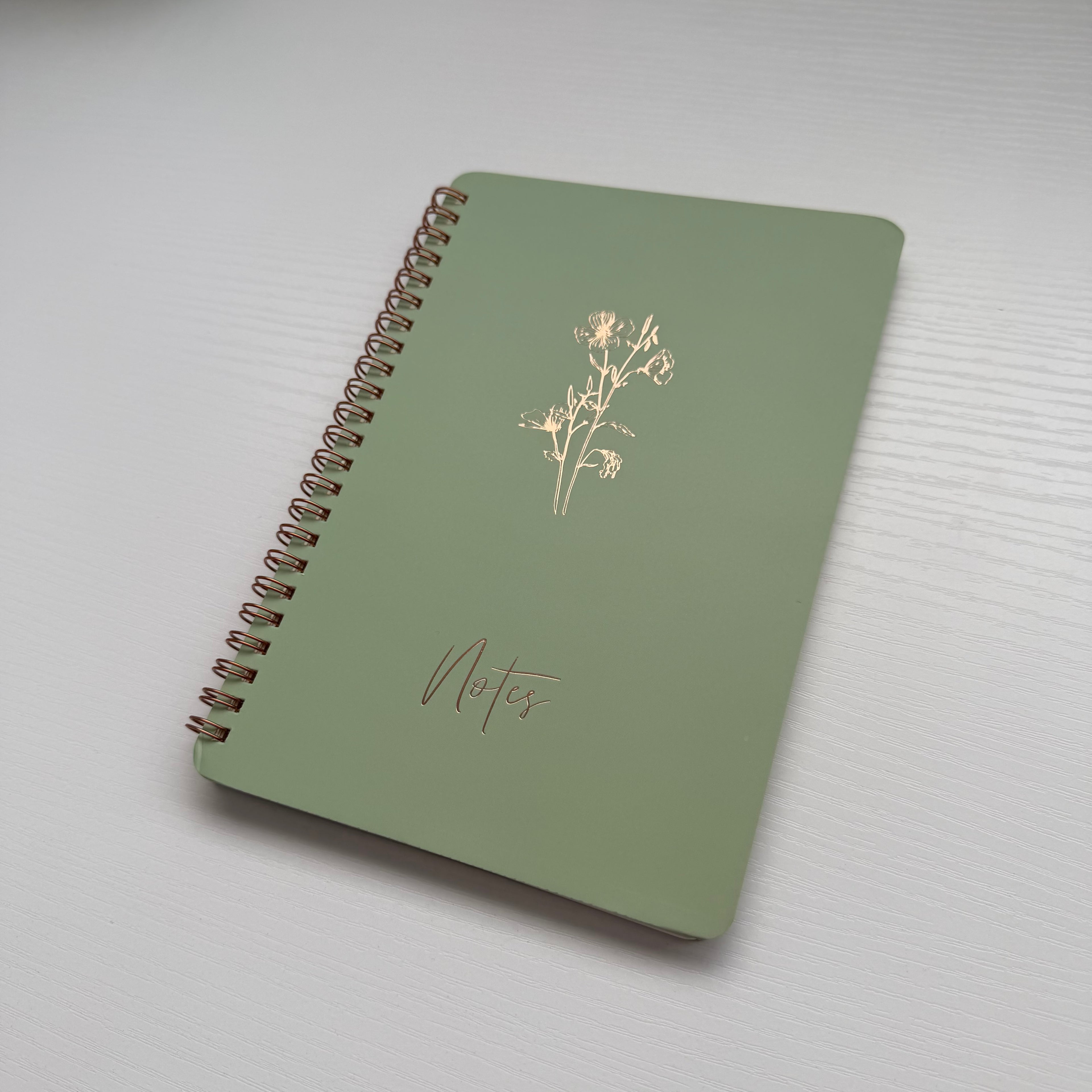 “ Notes “ Spiral A5 Notebook
