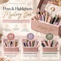 ✨ PENS & HIGHLIGHTERS MYSTERY BOX ✨