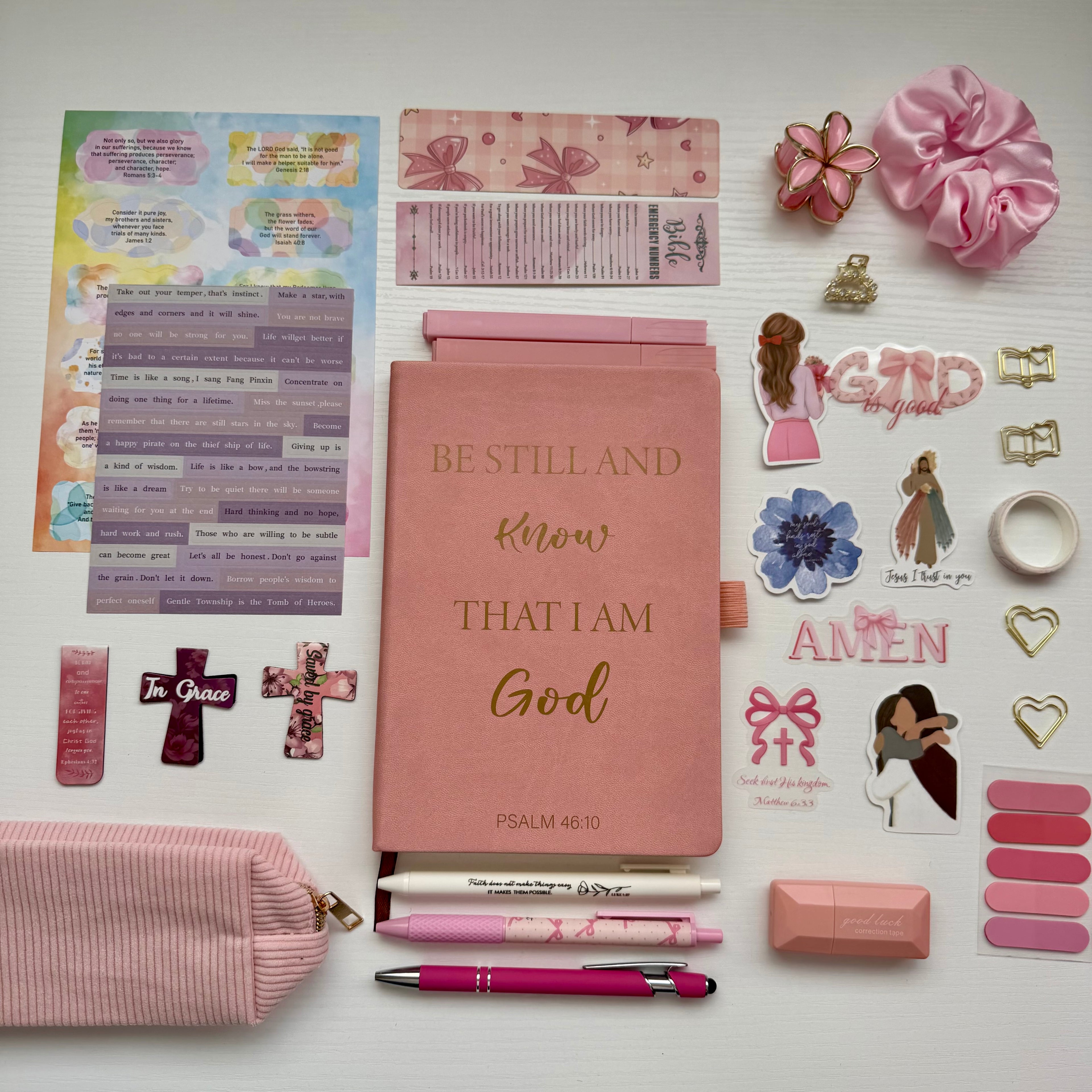 🕊️ Blush Bible Study Set