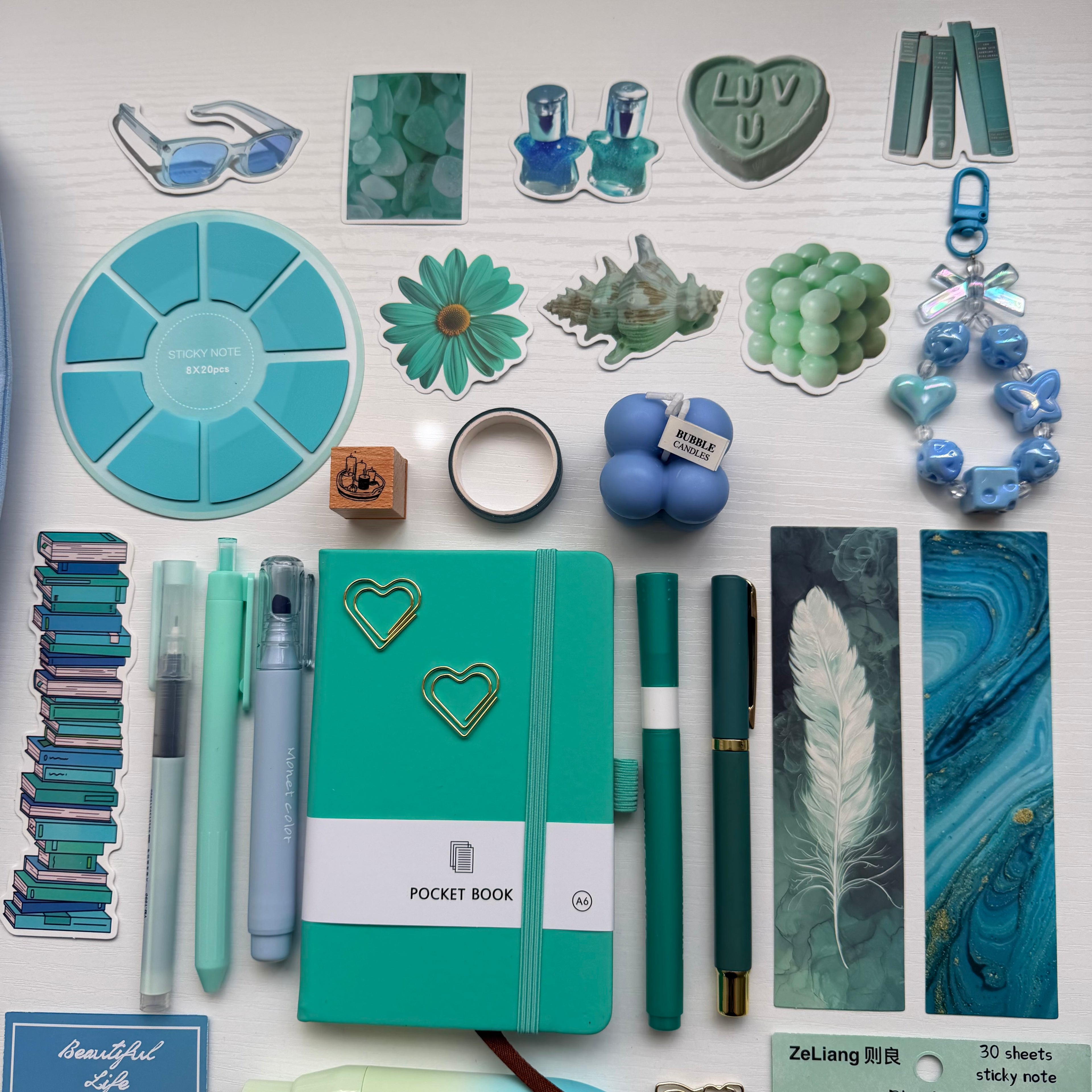 Coastal Teal Set