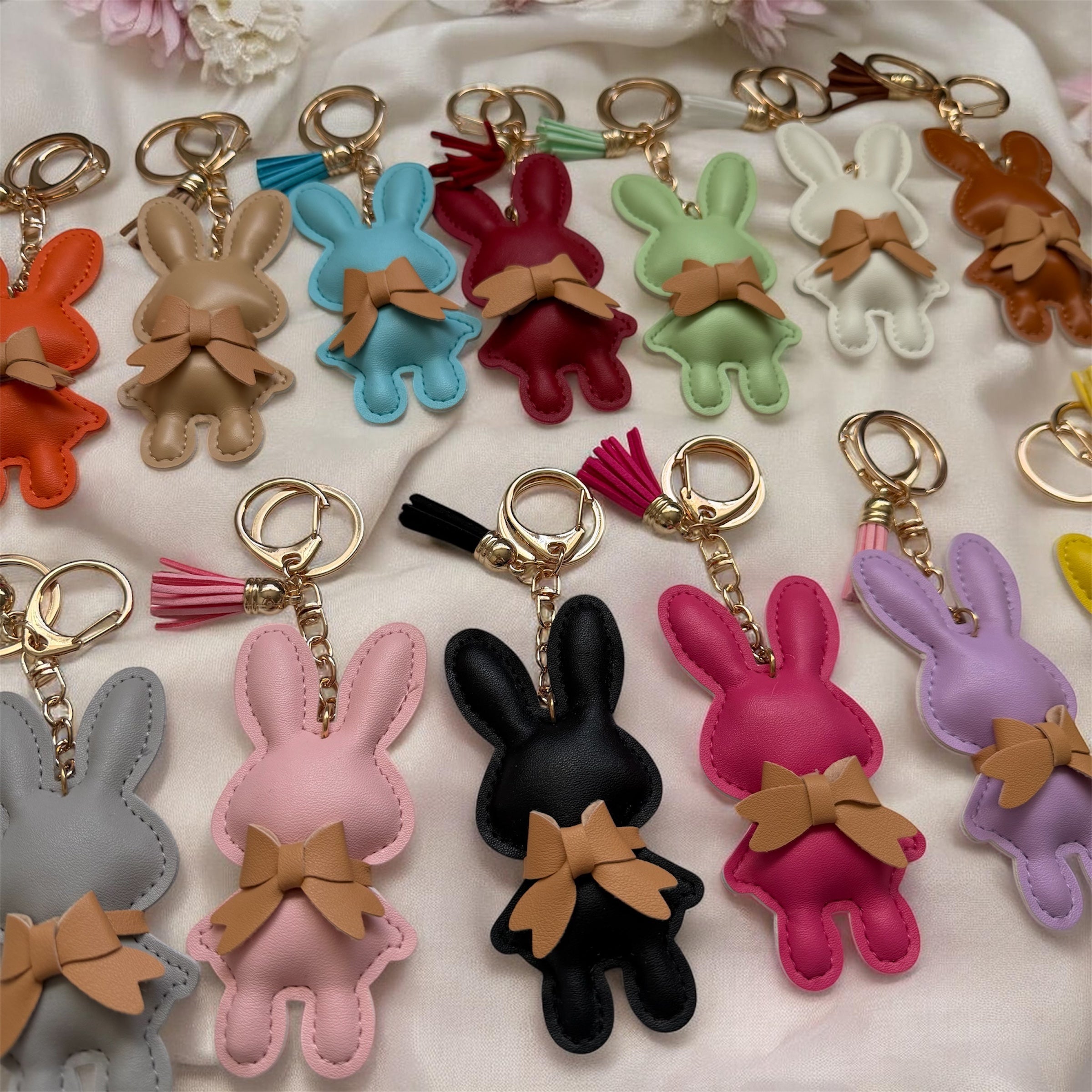 Bunny Charm Keychains