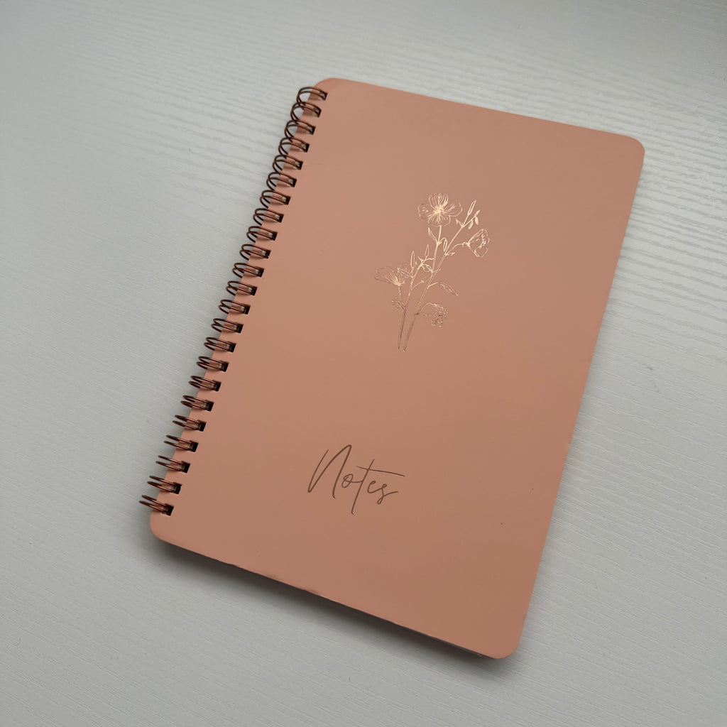 “ Notes “ Spiral A5 Notebook