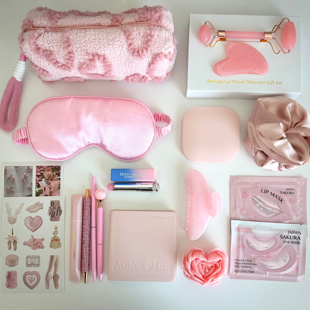 Sunday Reset Ritual | Pink Self-Care & Beauty Gift Set