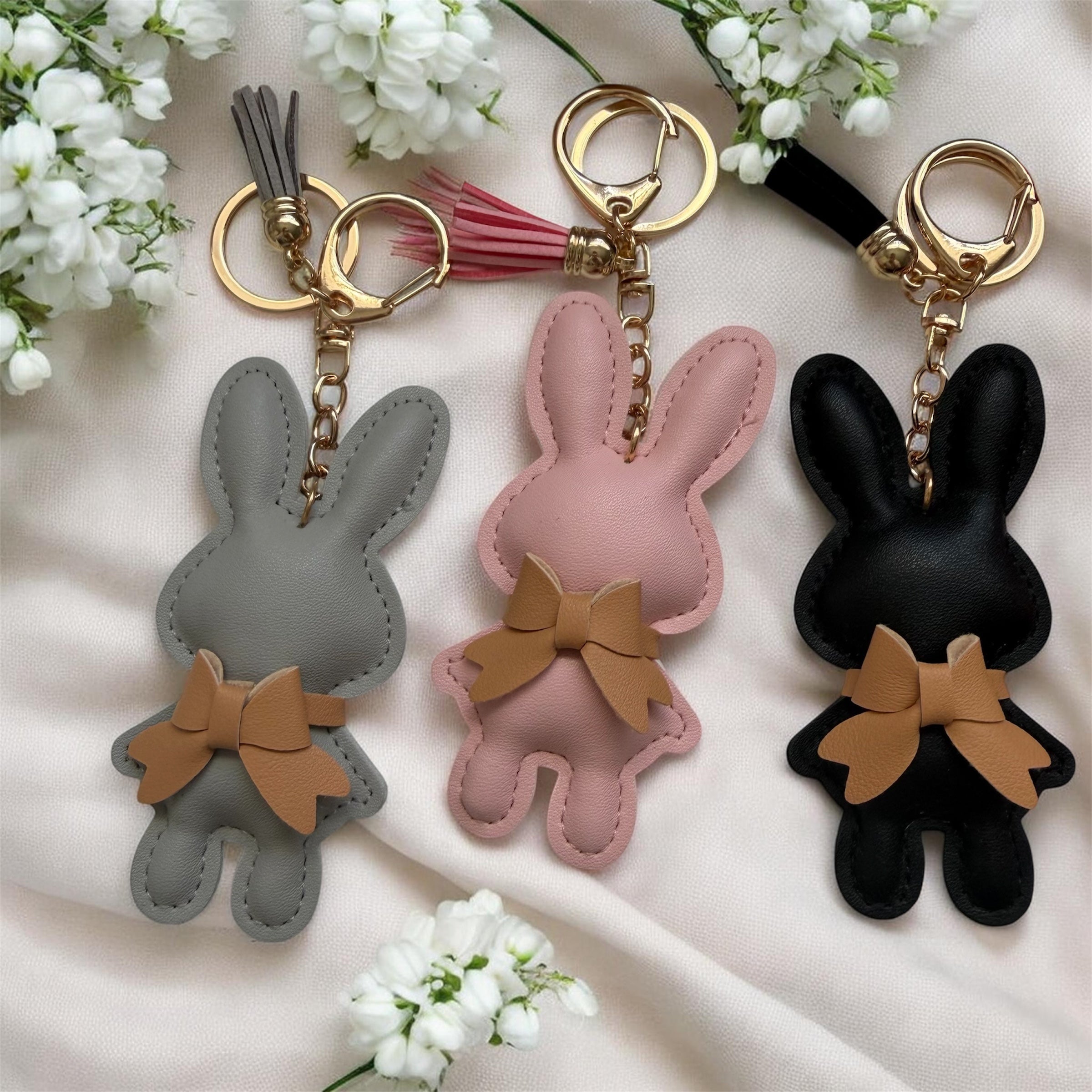 Bunny Charm Keychains