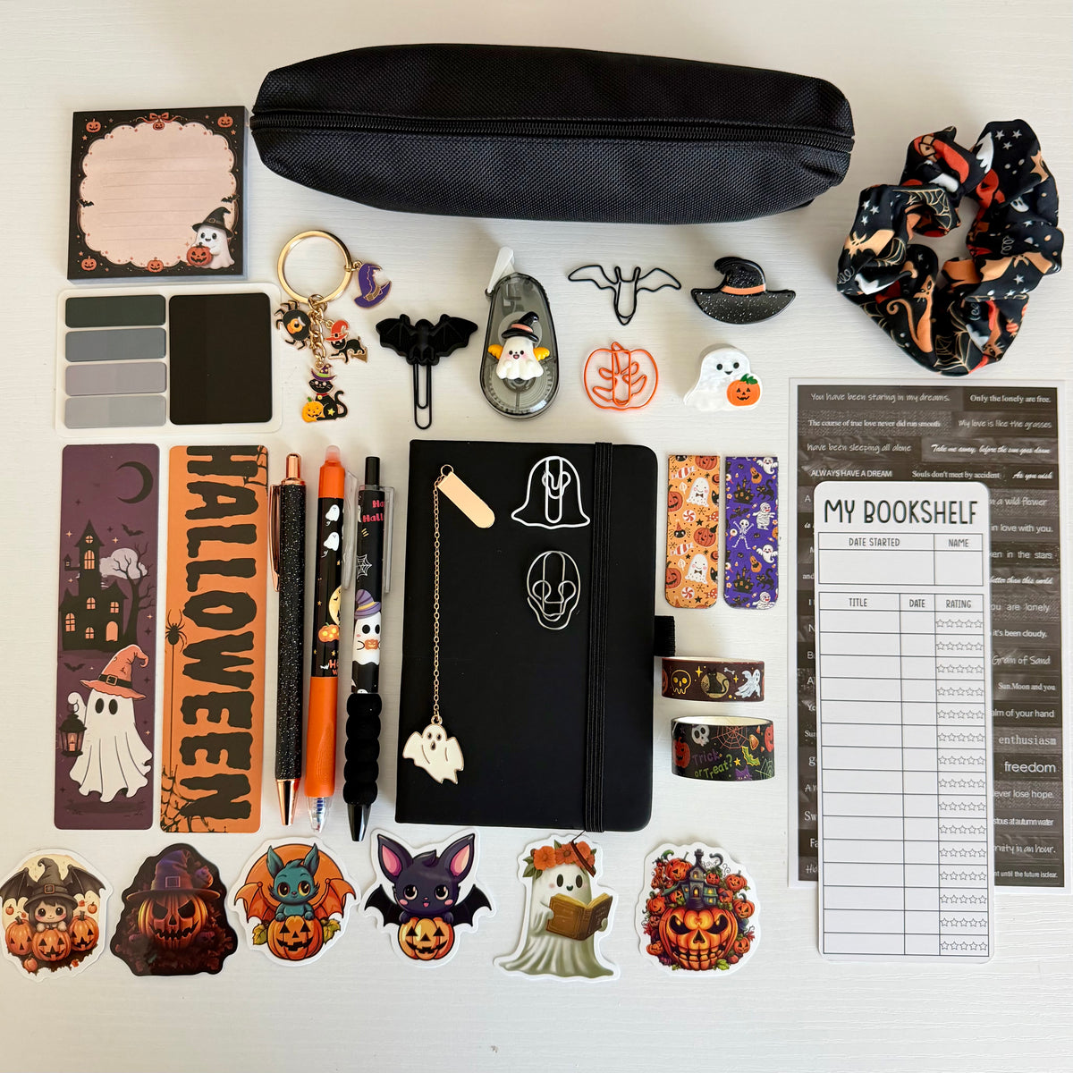 Spooky Halloween Bundle | Cute Halloween Stationery Gift Set