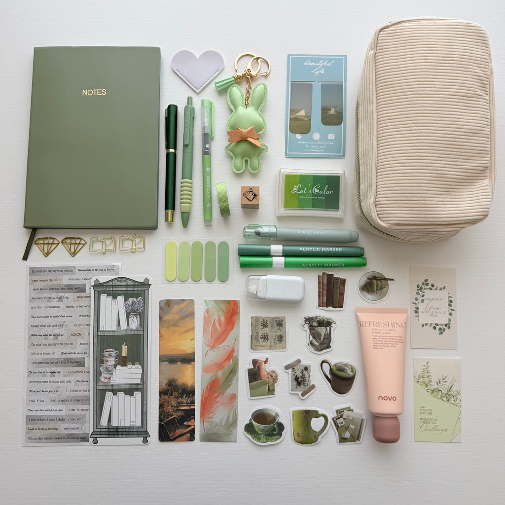 💚 Green Bundle A5 – Fresh, Balanced & Serene