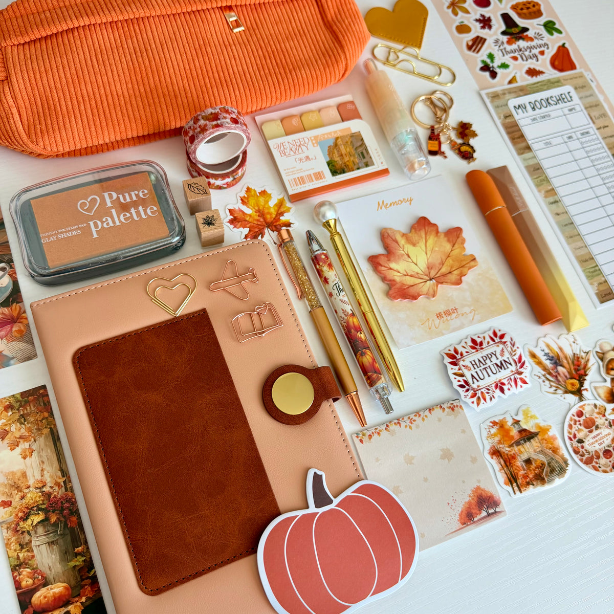 Fall Stationery Bundle | Thanksgiving Gift Box 🍁