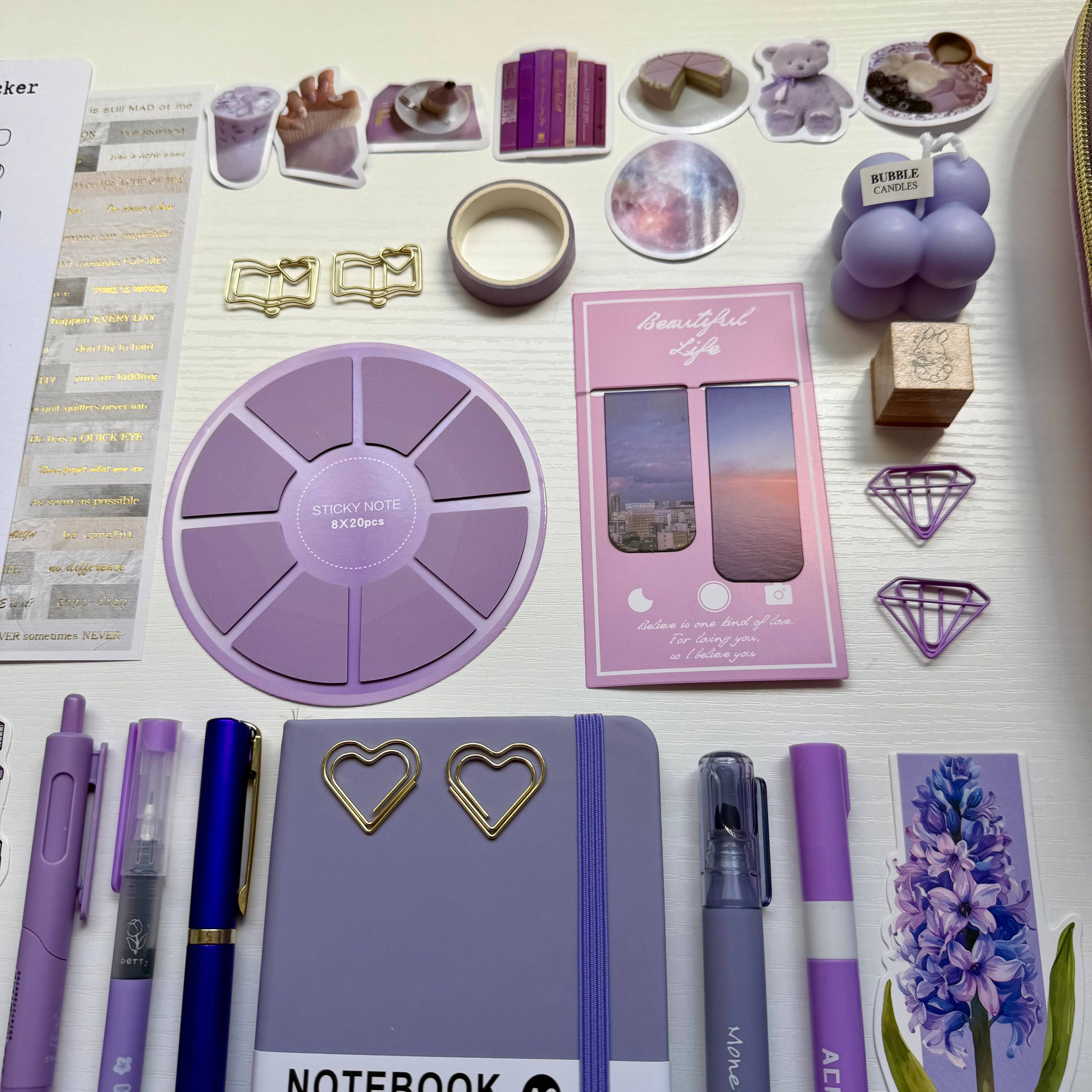 Lavender Purple Set