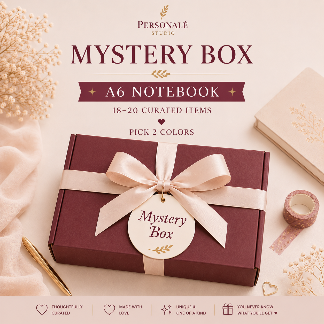 ✨ Mystery Box | A6 Notebook ✨