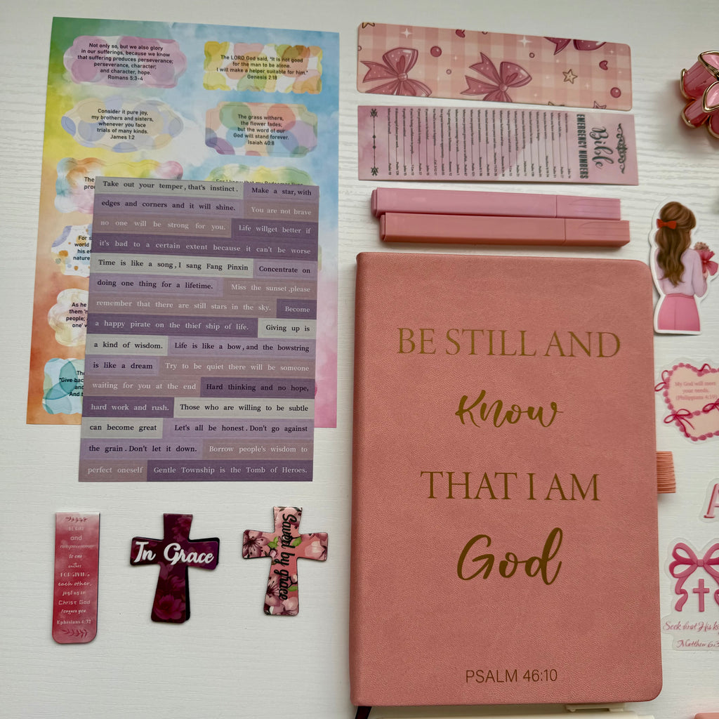 🕊️ Blush Bible Study Set