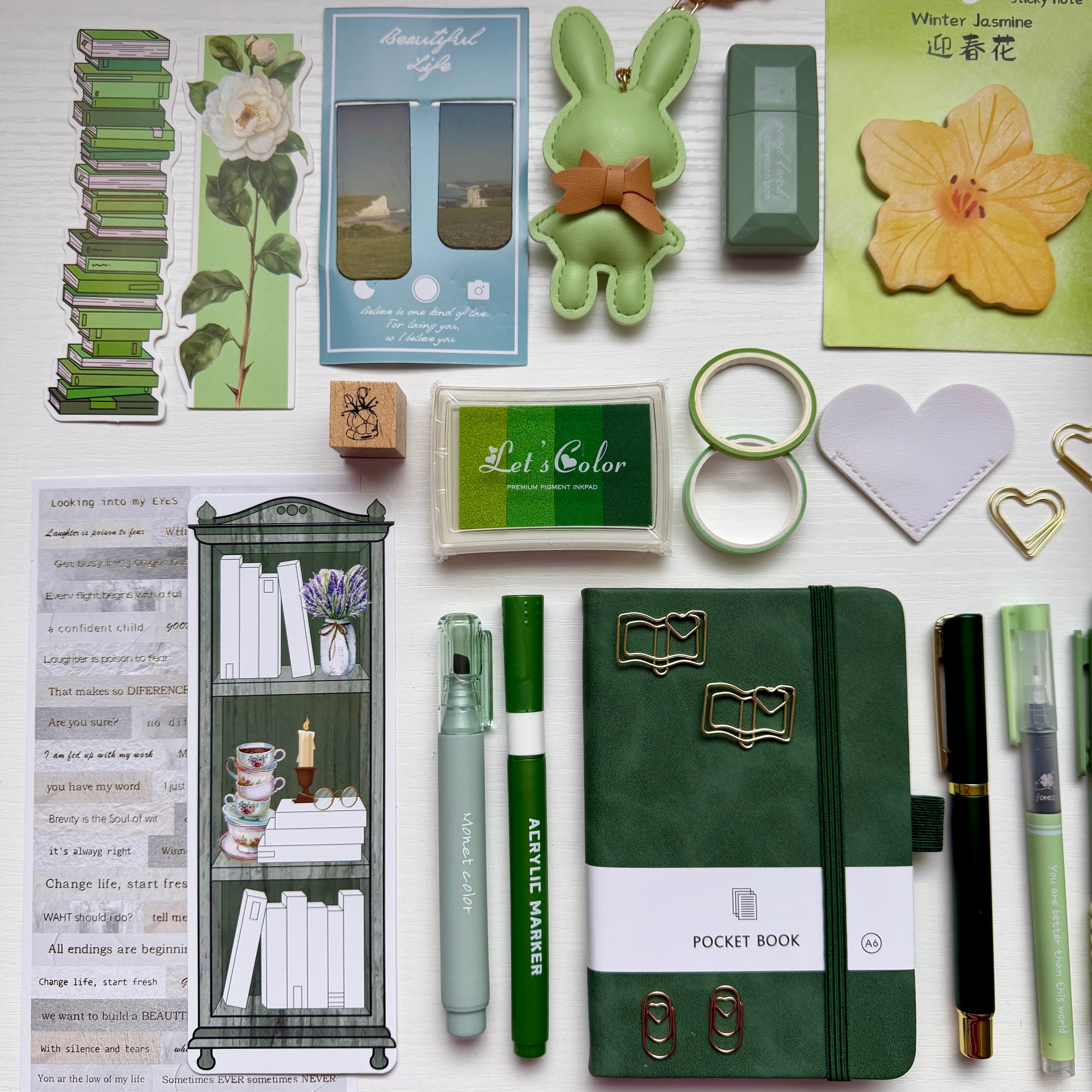 Green Set - calm and refreshing 🌿