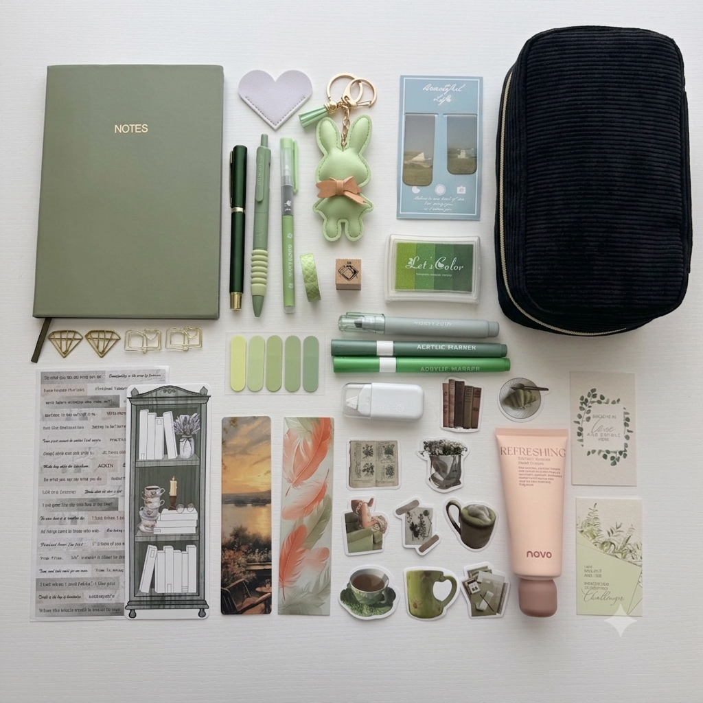 💚 Green Bundle A5 – Fresh, Balanced & Serene