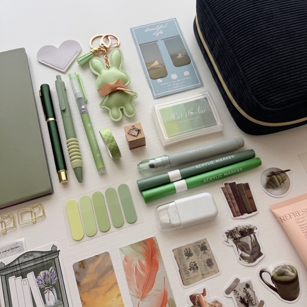 💚 Green Bundle A5 – Fresh, Balanced & Serene