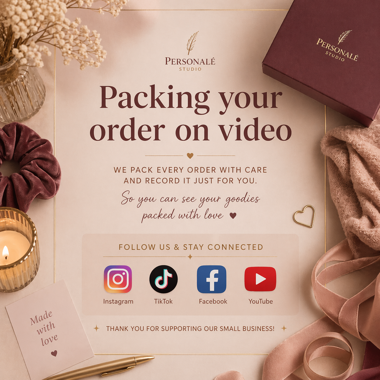 Personal Packing video